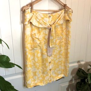 ANTHROPOLOGIE midi skirt 12